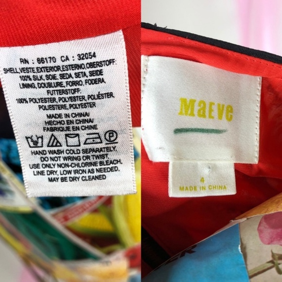 Anthro Canna Shift Maeve Pattern Tile Tunic - Picture 7 of 8